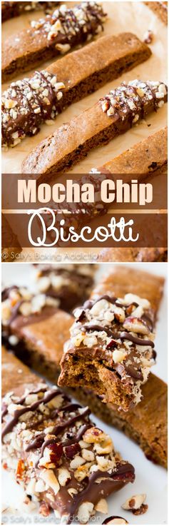 Mocha Chip Biscotti