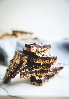 Mocha Coconut Quinoa Bark