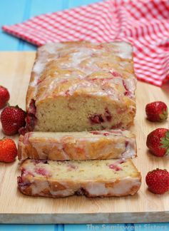 Moist Strawberry Swirl Bread