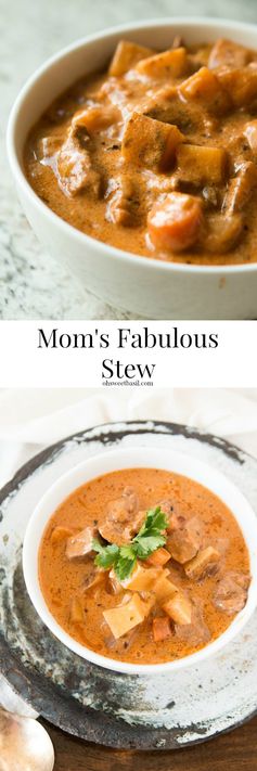 Moms Fabulous Oven Stew by: Jennifer