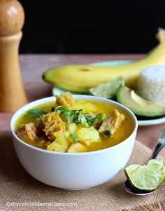 Mondongo Colombiano (Pork, Tripe and Chorizo Soup