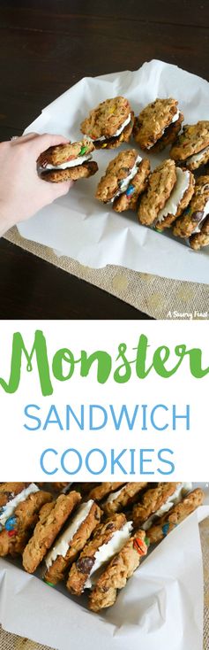 Monster Sandwich Cookies