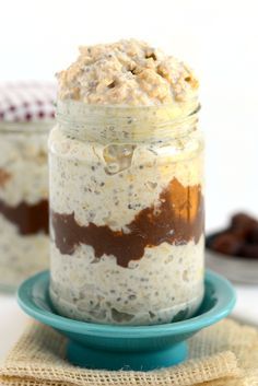 Moose Tracks Overnight Oats