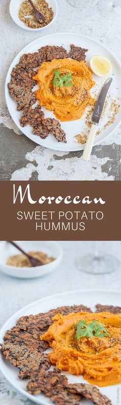 Moroccan Sweet Potato Hummus