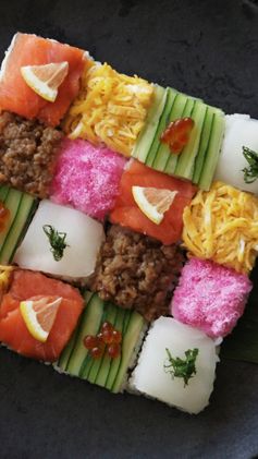 Mosaic Block Sushi