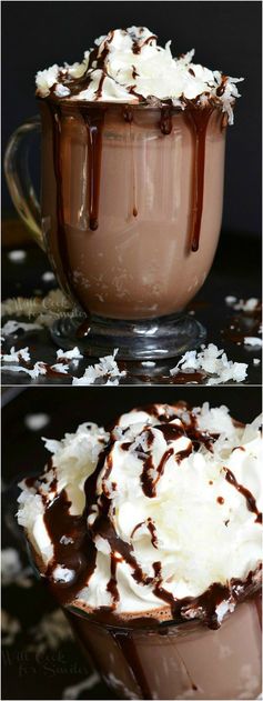 Mounds Hot Chocolate