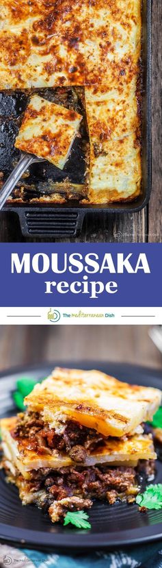 Moussaka: Eggplant Casserole