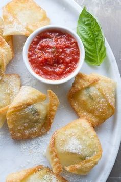 Mozzarella & Basil Pastry Snacks