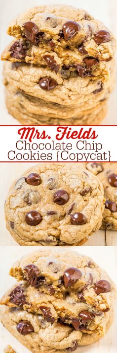 Mrs. Fields Chocolate Chip Cookies (Copycat