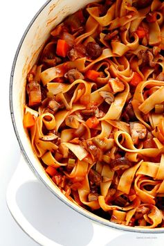 Mushroom Bolognese