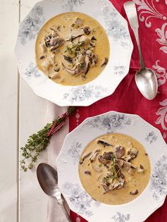 Mushroom, Leek & Potato Soup