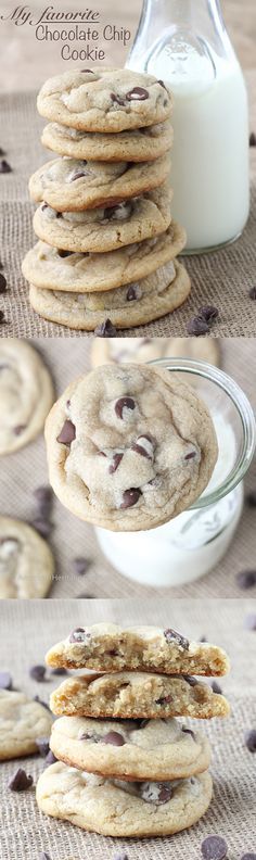 My Favorite Chewy Chocolate Chip Cookie