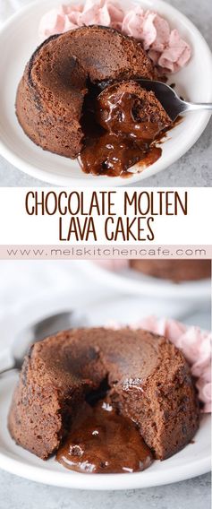 My Favorite Chocolate Molten Lava Cakes