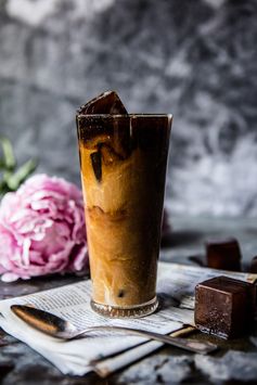 My Perfect Vanilla Bean Iced Coffee