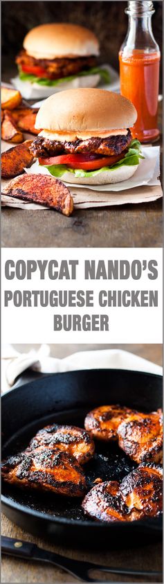 Nando's Portuguese Chicken Burgers