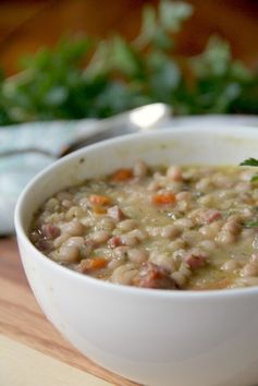 Navy Bean and Ham Soup