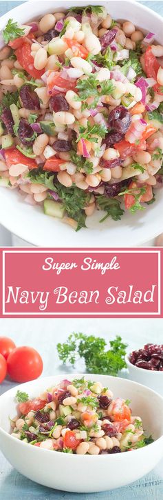 Navy Beans Salad