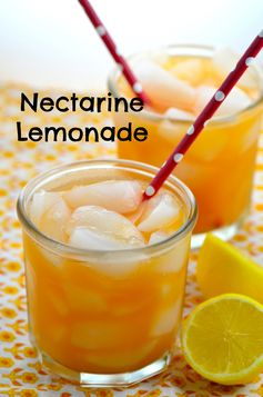 Nectarine lemonade