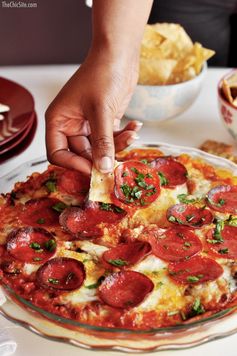 New Year's Eve Pizza Dip