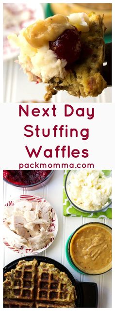 Next Day Stuffing Waffles