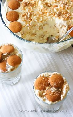 No Bake Banana Cream Pudding