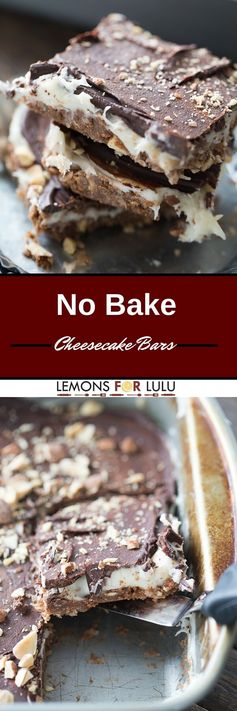 No Bake Cheesecake Squares