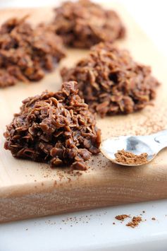 No Bake Chocolate Haystack Cookies