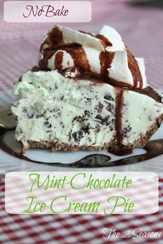 No-Bake Ice Cream Pie Dessert