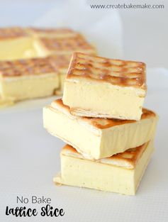 No Bake Lattice Slice