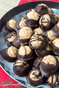 No Bake Low Carb Buckeyes