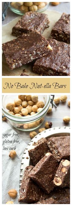 No Bake Nut-ella Bars