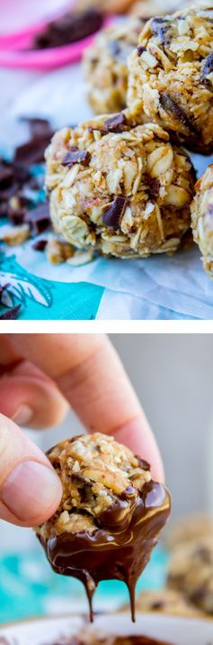 No Bake Peanut Butter Oatmeal Energy Bites