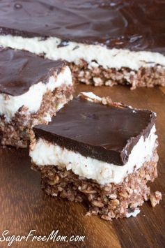 No Bake Sugar-Free Nanaimo Bars