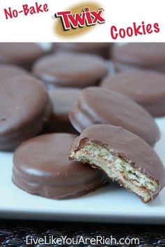 No-Bake Twix Cookie