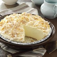 No-Cook Coconut Pie