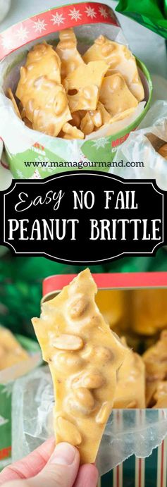 No Fail Peanut Brittle