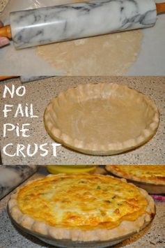 No fail pie crust