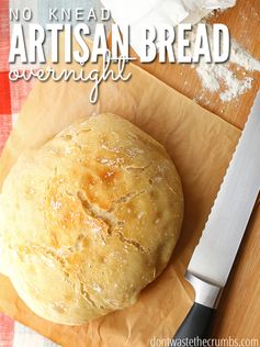 No-knead Overnight Artisan Bread