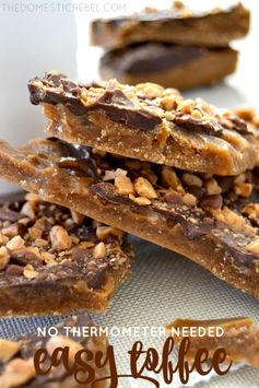 No Thermometer Needed Easy Toffee