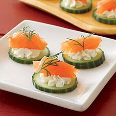 Northwest Salmon Canapés