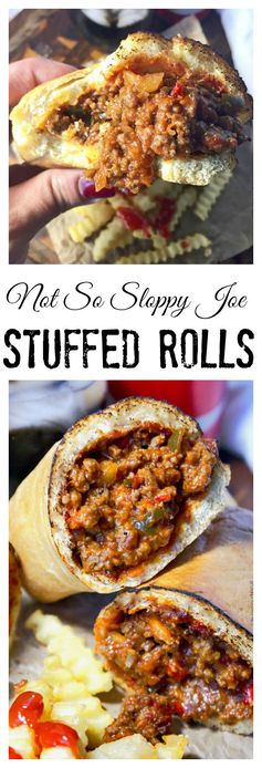 Not-So-Sloppy Joe Rolls