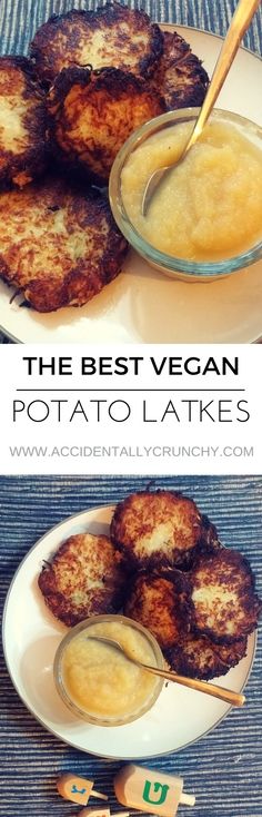 Not your traditional potato latke recipe (Accidentally Vegan and Gluten-Free