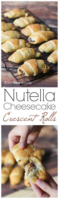 Nutella-Cheesecake Crescent Rolls