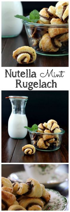 Nutella Mint Rugelach