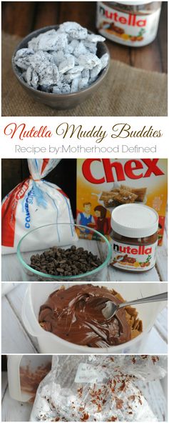 Nutella Muddy Buddies