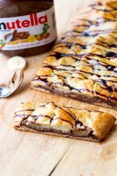 Nutella, Peanut Butter and Banana stuffed Breakfast Braid