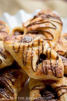 Nutella Puff Pastry Danish