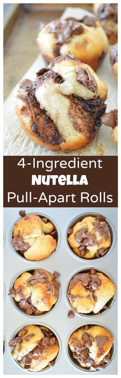 Nutella Pull-Apart Rolls