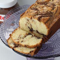 Nutella Swirl Pound Cake