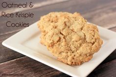 Oatmeal & Rice Krispie Cookies